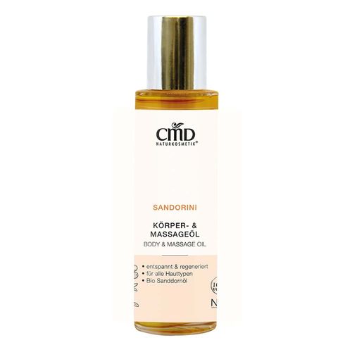 CMD Naturkosmetik - Sandorini - K&ouml;rpermassage&ouml;l Massage- & &auml;therische &ouml;le 100 ml, 100 ml, CMD Naturkosmetik