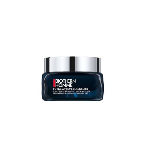 Biotherm Homme - Force Supreme Black Mask Gesichtscreme 50 ml Herren, 50 ml, Biotherm Homme