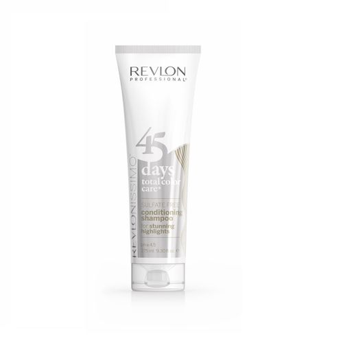 Revlon Professional - Revlonissiomo 45 Days For Stunning Highlights Shampoo 275 ml Damen, 275 ml, Revlon Professional