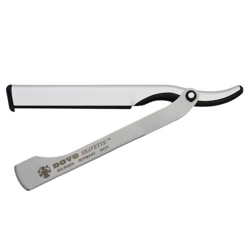 DOVO Solingen - Shavette Alu Silber Rasur 1 ct, 1 stk, DOVO Solingen