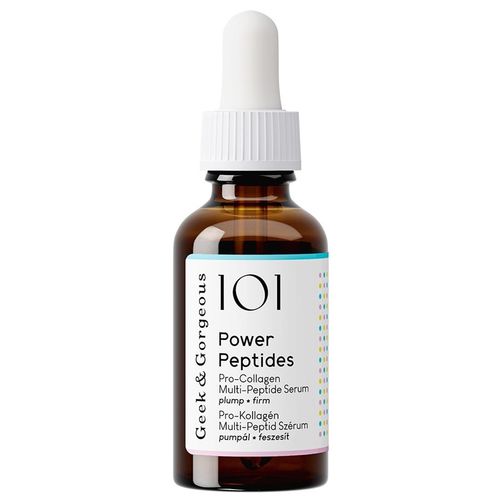 Geek & Gorgeous - Serum Power Peptides Anti-Aging Gesichtsserum 30 ml Damen, 30 ml, Geek & Gorgeous