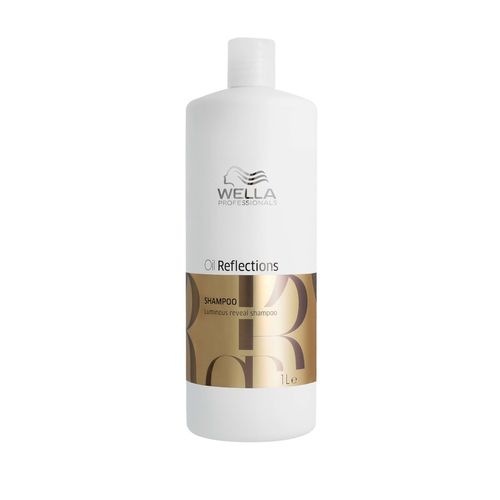 Wella Professionals - Oil Reflections Luminous Reveal Shampoo 1000 ml, 1000 ml, Wella Professionals