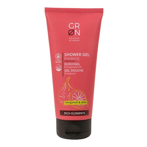 GRN Shades of Nature - Rich Shower Gel - Bergamot & Olive 200ml Duschgel, 200 ml, GRN Shades of Nature