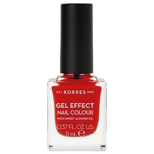 KORRES - Sweet Almond Nail Colour Nagellack 11 ml Nr. 48 - Coral Red, 11 ml, Korres
