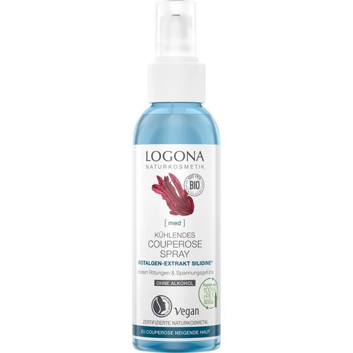 Logona - Med K&uuml;hlendes Couperose Spray Rotalgenextrakt SILIDINE&reg; Gesichtsspray 125 ml, 125 ml, LOGONA