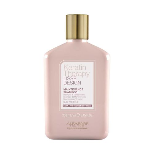 ALFAPARF MILANO - Keratin Therapy Lisse Design Maintenance Shampoo 250 ml Damen, 250 ml, ALFAPARF MILANO