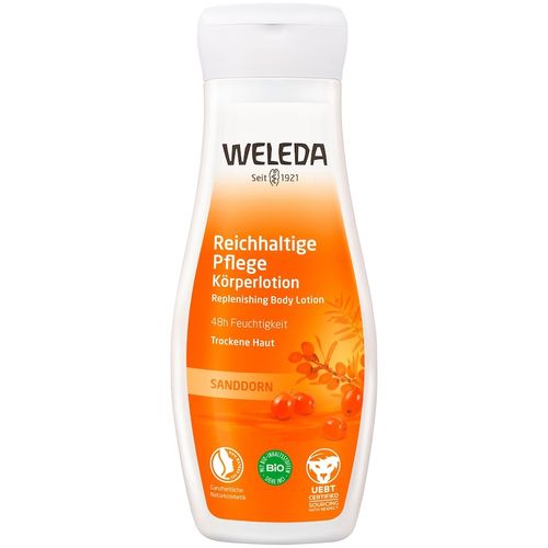 Weleda - Sanddorn Reichhaltige Pflege Körperlotion Bodylotion 200 ml, 200 ml, Weleda Weleda - Sanddorn Reichhaltige Pflege Körperlotion Bodylotion 200 ml, 200 ml, Weleda