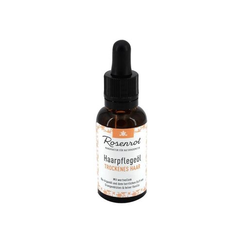 Rosenrot - Haarpflege&ouml;l - trockenes Haar 30ml Haar&ouml;le & -seren, 30 ml, Rosenrot