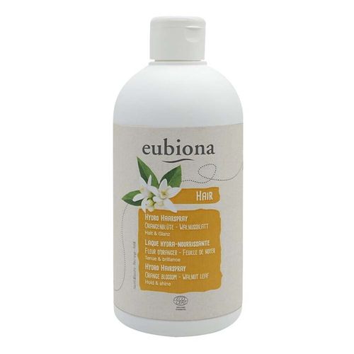 Eubiona - Hydro Haarspray - Orangenblüte-Walnuss 500ml Haarspray & -lack, 500 ml, Eubiona