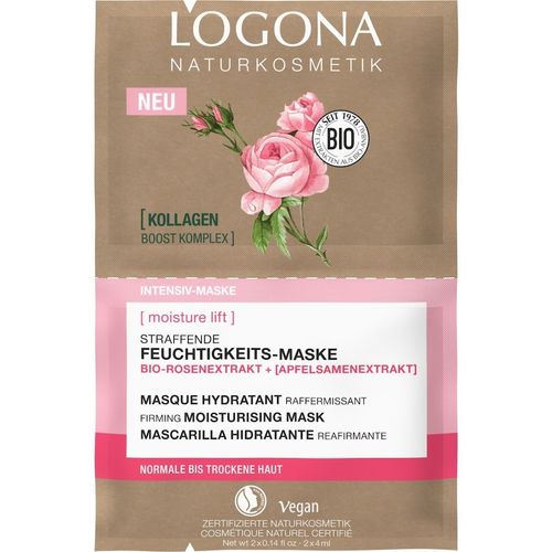Logona - Moinsture Lift Straffende Feuchtigkeits-Maske Feuchtigkeitsmasken 8 ml, 8 ml, LOGONA