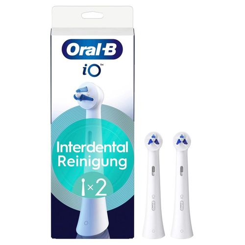 Oral-B - iO Interdental Reinigung in Weiß Elektrische Zahnbürsten 2 Stück, 2 stk, Oral-B