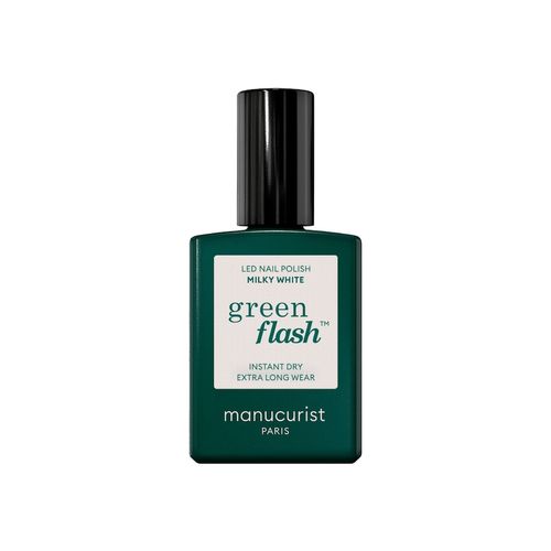 manucurist - GREEN FLASH Instant Dry Extra Long Wear Nagellack 15 ml MILKY WHITE, 15 ml, manucurist