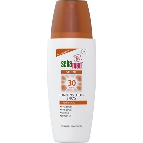 sebamed - 4-fach Sonnenschutzsystem gegen Sonnenbrand Sonnenschutz Spray SPF 30 150 ml, 150 ml, sebamed