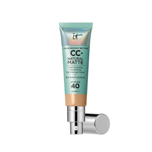 IT Cosmetics - Your Skin But Better CC+ Natural Matte SPF40 BB- & CC-Cream 32 ml MEDIUM TAN, 32 ml, IT Cosmetics