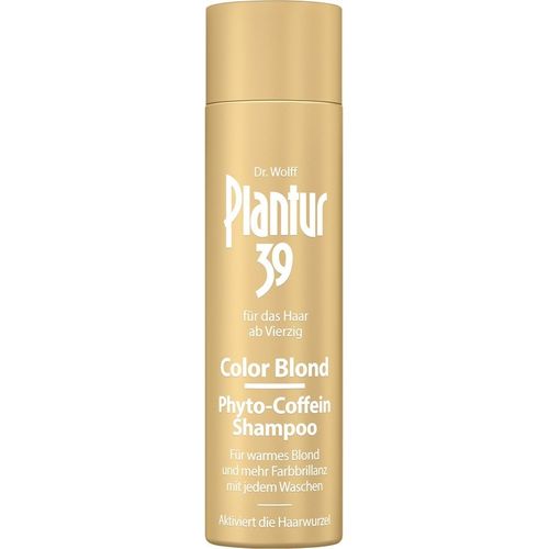 Plantur39 - Color Blonde Phyto-Coffein-Shampoo 250 ml, 250 ml, Plantur39