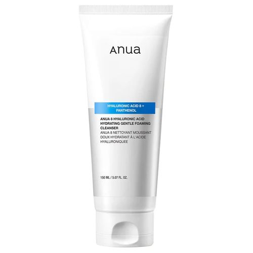 Anua - 8 Hyaluronic Acid Hydrating Gentle Foaming Cleanser Reinigungsschaum 150 ml, 150 ml, Anua