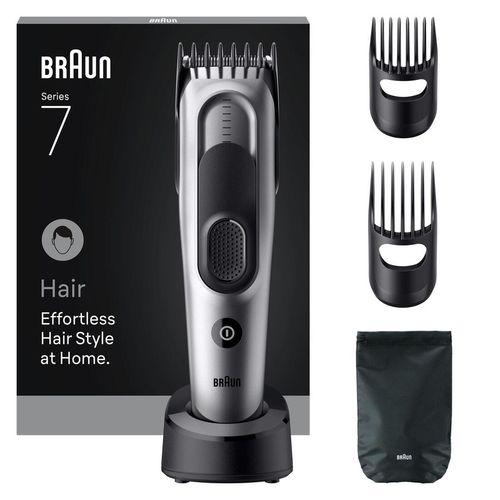 Braun - Series 7 HC7590 in Schwarz/Grau Haarschneider & -scheren 1 Stück, 1 stk, Braun