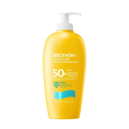 Biotherm - Water Lover Hydrating Sun Milk SPF50 Sonnenschutz 400 ml, 400 ml, Biotherm