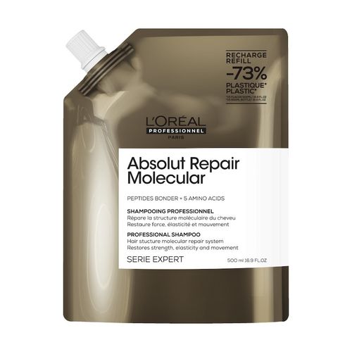 L&acute;Or&eacute;al Professionnel Paris - Serie Expert Absolut Repair Molecular Shampoo 500 ml, 500 ml, L&acute;Or&eacute;al Professionnel Paris