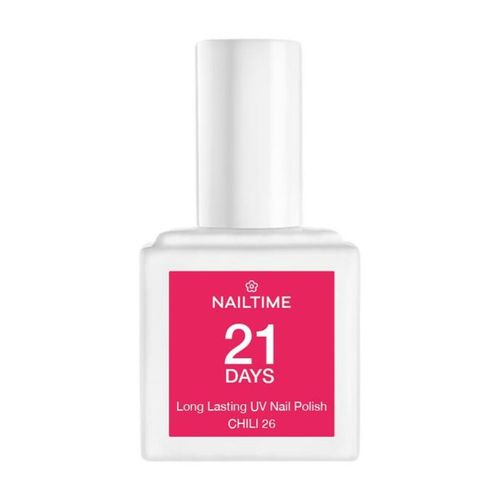 NAILTIME - 21 Days UV Nail Polish Nagellack 8 ml 26-Chili, 8 ml, NAILTIME