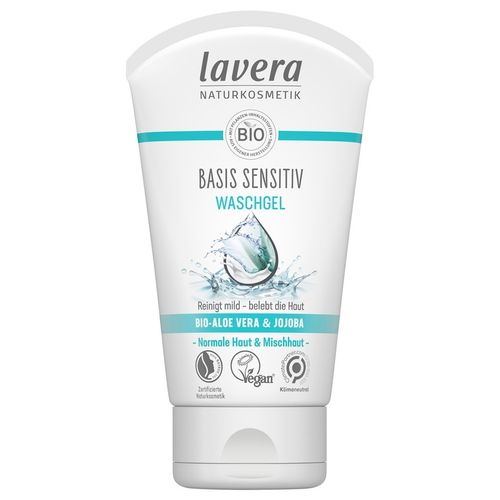 lavera - Basis Sensitiv Waschgel Duschgel 125 ml, 125 ml, lavera