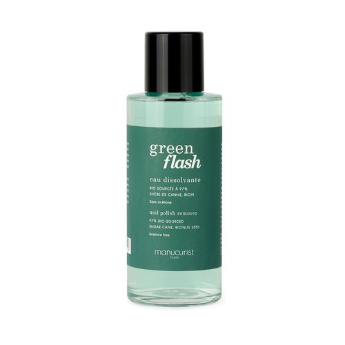 manucurist - GREEN FLASH Flash Eau Dissolvant Nagellackentferner 100 ml, 100 ml, manucurist