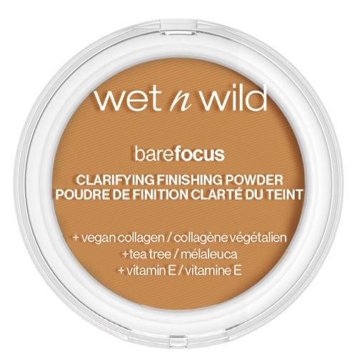 wet n wild - Bare Focus Clarifying Finishing Powder Puder 6 g Medium Tan, 6 g, wet n wild