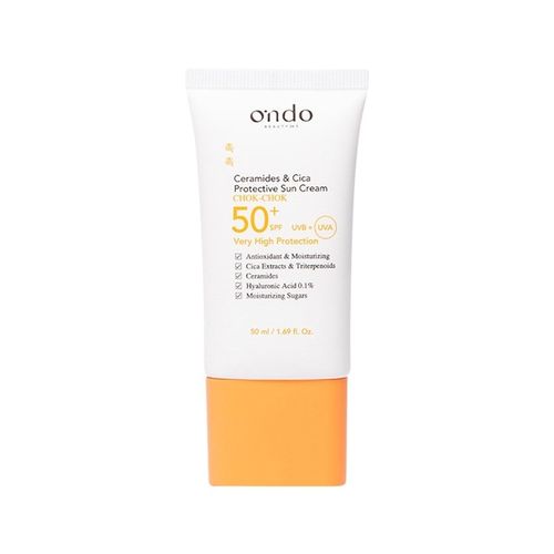 Ondo Beauty 36.5 - Ceramide & Cica Protective Sun Cream Sonnenschutz 50 ml Damen, 50 ml, Ondo Beauty 36.5