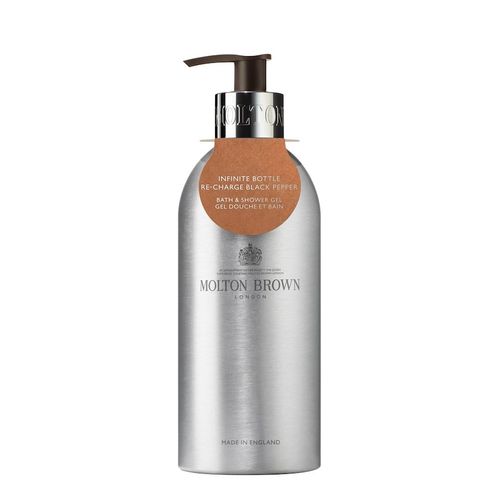 Molton Brown - Infinite Bottle Re-Charge Black Pepper Bath & Shower Gel Duschgel 400 ml Herren, 400 ml, MOLTON BROWN
