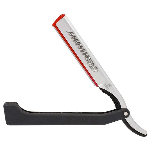 DOVO Solingen - Shavette Alu Griff schwarzem Kunsstoff Rasur 1 St&uuml;ck Herren, 1 stk, DOVO Solingen