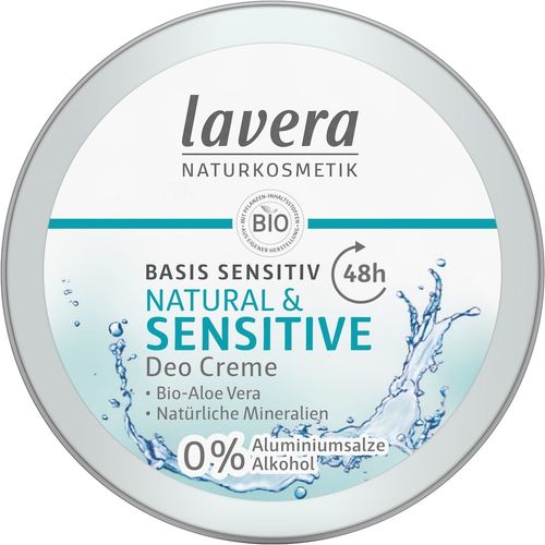 lavera - Deo Creme Basis Sensitiv Deodorants 50 ml, 50 ml, lavera