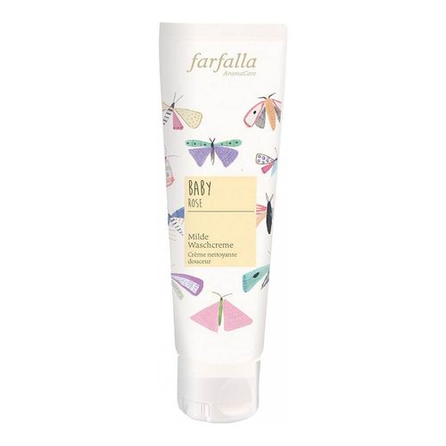 Farfalla - Baby - Milde Waschcreme Rose 145ml Baby Duschgel & Seife, 145 ml, Farfalla