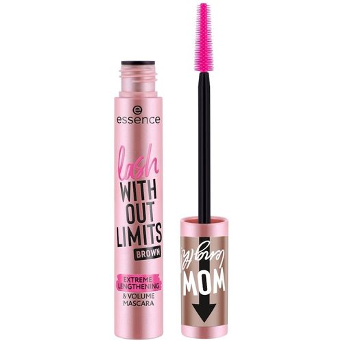 Essence - Lash Without Limits Extreme Lenghtening & Volume Mascara 13 ml 02 - BROWN, 13 ml, Essence