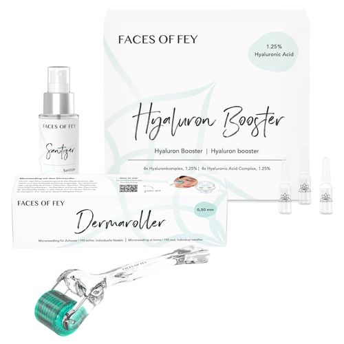 FACES OF FEY - Microneedlingset Basic Hyaluron 0,5mm Gesichtspflegesets 1 St&uuml;ck, 1 stk, FACES OF FEY