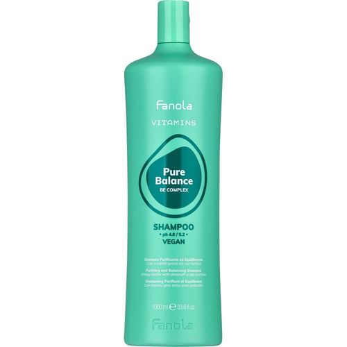 Fanola - Vitamins Pure Balance Be Complex Shampoo 1000 ml Damen, 1000 ml, Fanola