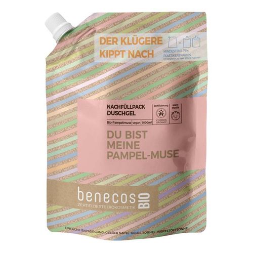 benecos - Grapefruit|Pampelmuse - Duschgel 1 l, 1 l, benecos