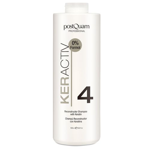 Postquam - Rekonstruktionsshampoo Mit Keratin Shampoo 1000 ml Damen, 1000 ml, Postquam