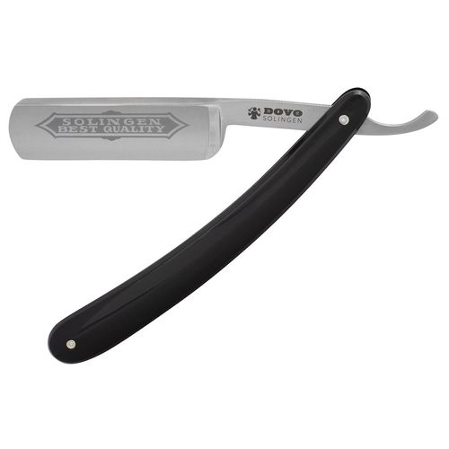 DOVO Solingen - Rasiermesser Best Quality, vergoldet, Karbon, Acryl, Schwarz Rasur 1 ct, 1 stk, DOVO Solingen
