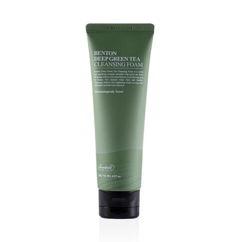 Benton - BENTON Deep Green Tea Cleansing Foam Reinigungsschaum 120 g, 120 g, Benton