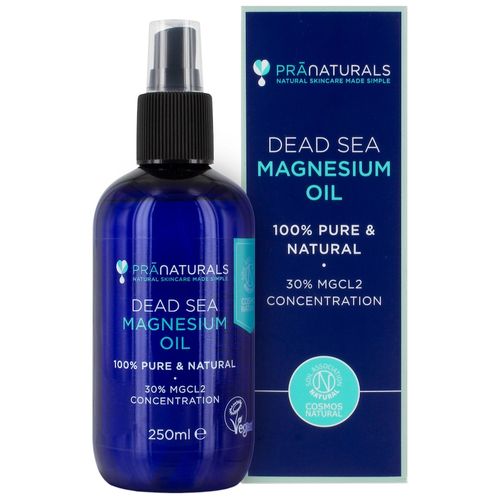 PraNaturals - Magnesium&ouml;l aus dem Toten Meer K&ouml;rper&ouml;l 250 ml, 250 ml, PraNaturals