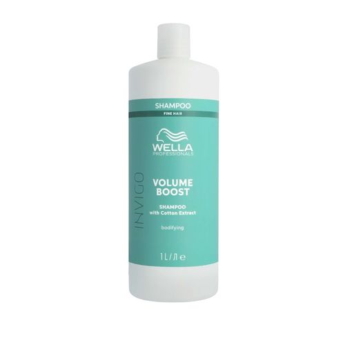 Wella Professionals - Volume Boost Shampoo 1000 ml, 1000 ml, Wella Professionals