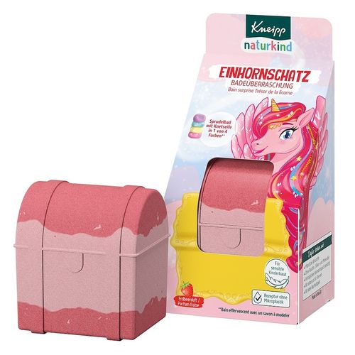 Kneipp - Naturkind Bade&uuml;berraschung Einhornschatz Bade&ouml;l & Bademilch 1 ct, 1 stk, Kneipp