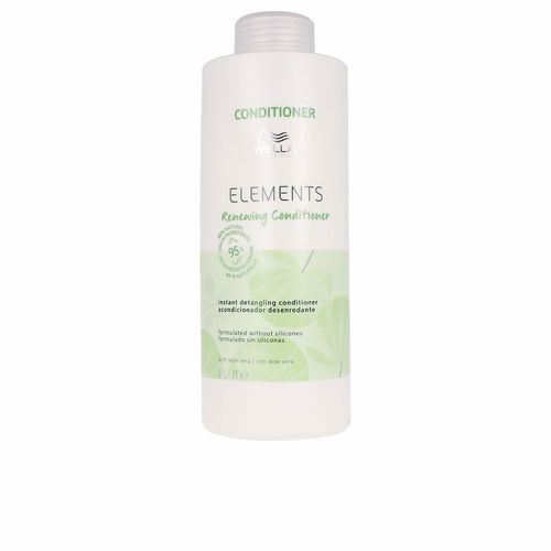 Wella Professionals - Elements Sanfter, Erneuernder Conditioner Ohne Silikone, Alle Haartypen, 1000 ml Damen, 1000 ml, Wella Professionals