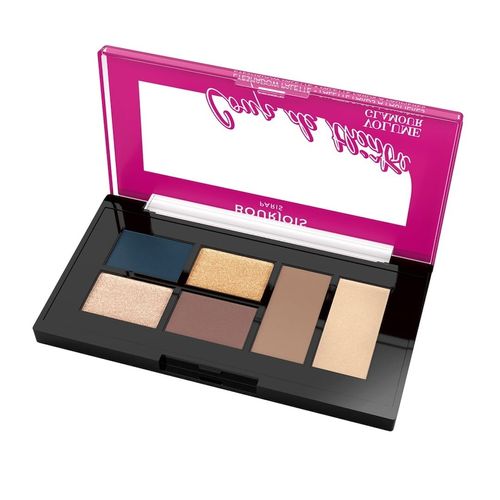 Bourjois - Volume Glamour Eye Pallete Lidschatten 8,4 g Cheeky, 8,4 g, Bourjois