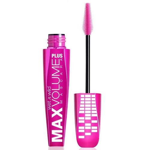 wet n wild - Max Volume Plus Mascara 8 ml Amp'd Black, 8 ml, wet n wild