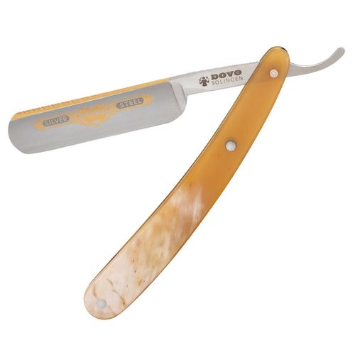 DOVO Solingen - Rasiermesser Prima 5/8", Karbon, Rinderhorn Rasur 1 ct, 1 stk, DOVO Solingen
