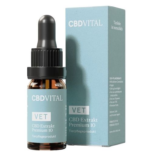 VET CBD 10 Extrakt Premium, 10 ml, CBD VITAL VET CBD 10 Extrakt Premium, 10 ml, CBD VITAL