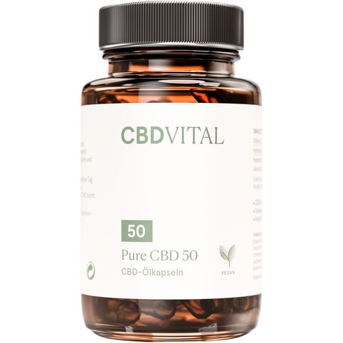 PURE CBD 50 - Kapseln, 30 stk, CBD VITAL