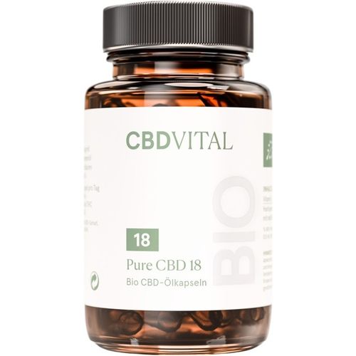 PURE BIO CBD 18 (10%) Kapseln, 60 stk, CBD VITAL