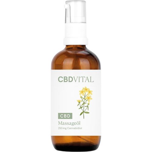 CBD Massageöl, 100 ml, CBD VITAL